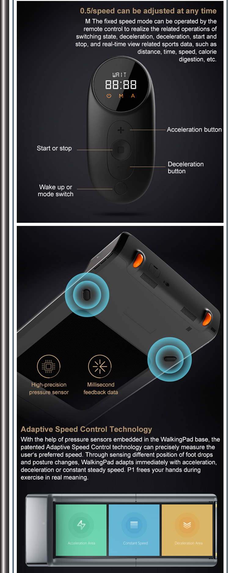 Hot Selling Folding Electric Treadmill Gym Tapis De Course Pliable Foldable Mini Running Machine Hom