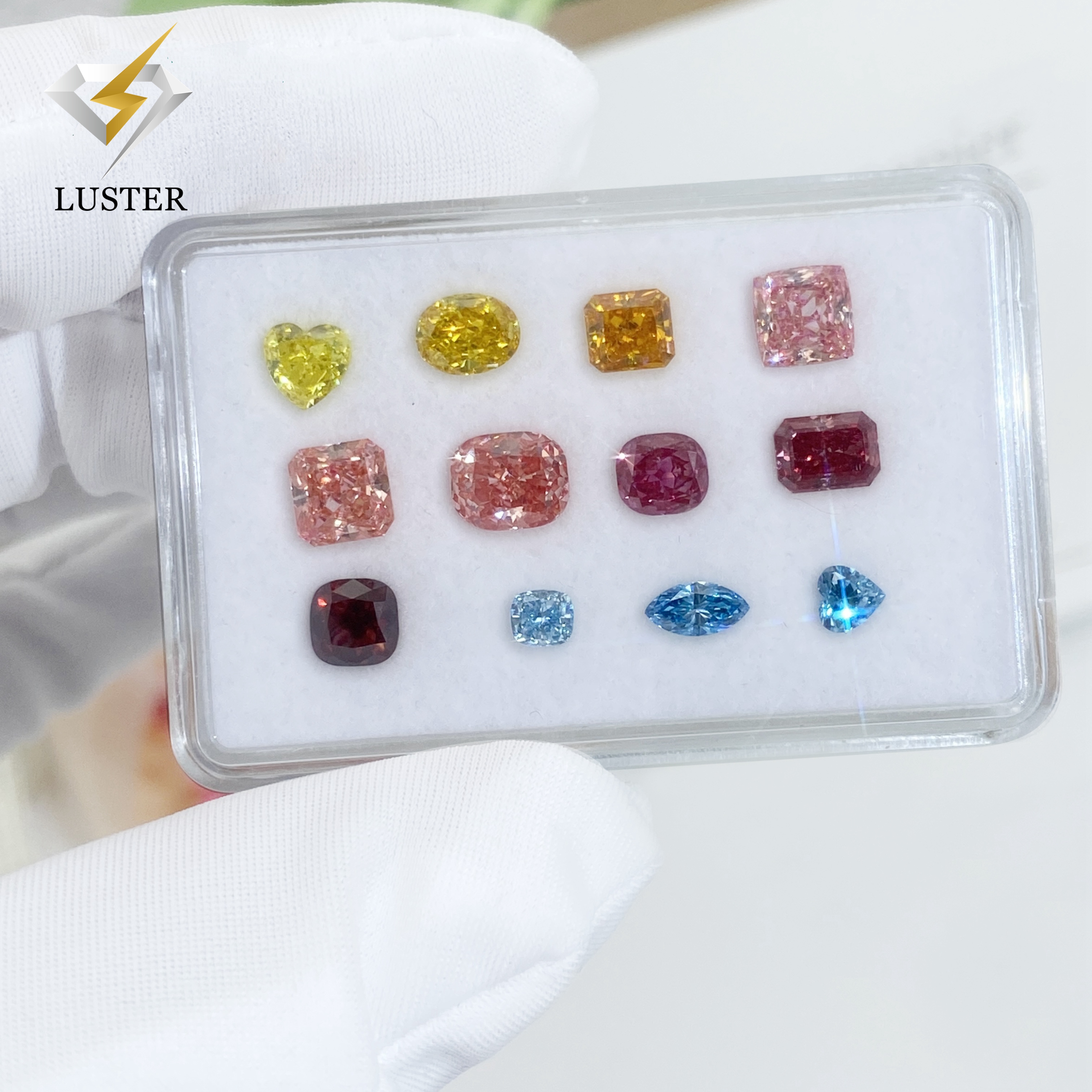 Luster jewelry Made VVS IGI GIA Certified CVD HPHT Loose Wholesale Created Lab Grown Diamond
