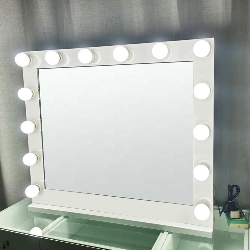 36"W 30"H  Amazon top seller Hollywood Vanity Full Makeup lighted Mirror with LED Light Bulbs