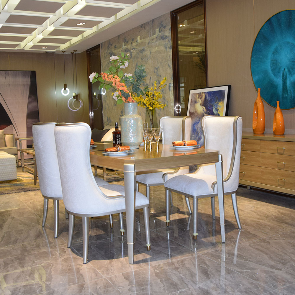 Modern Designed Home Furniture Kitchen Dinning Table Set