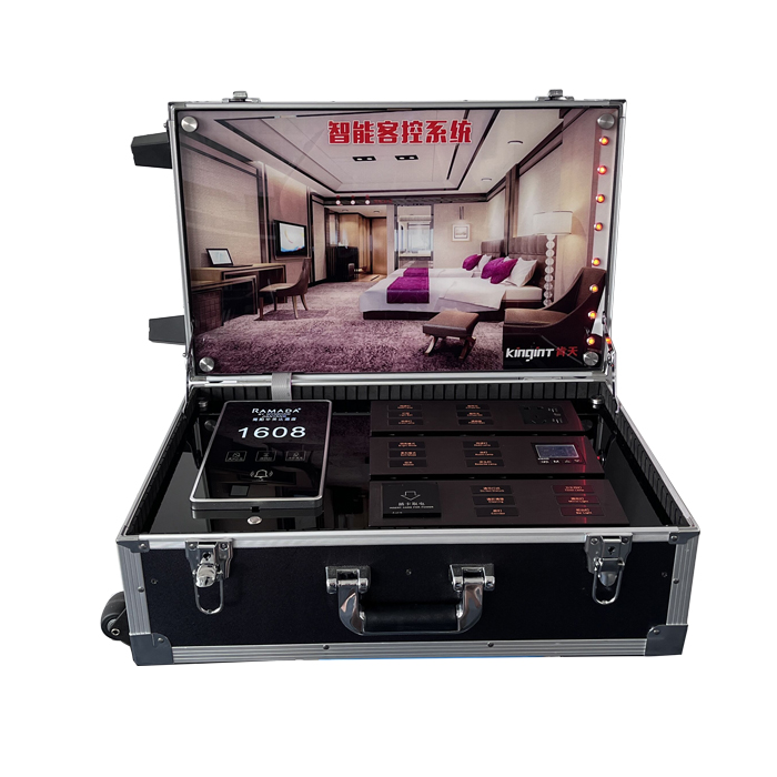 kingint hotel guest room control system lighting control demonstration box hotel room light control 