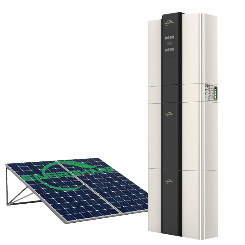 5KW solar energy system smart home system with 5kw inverter 8kwp solar pv with 5kwh 48v 100ah lifepo
