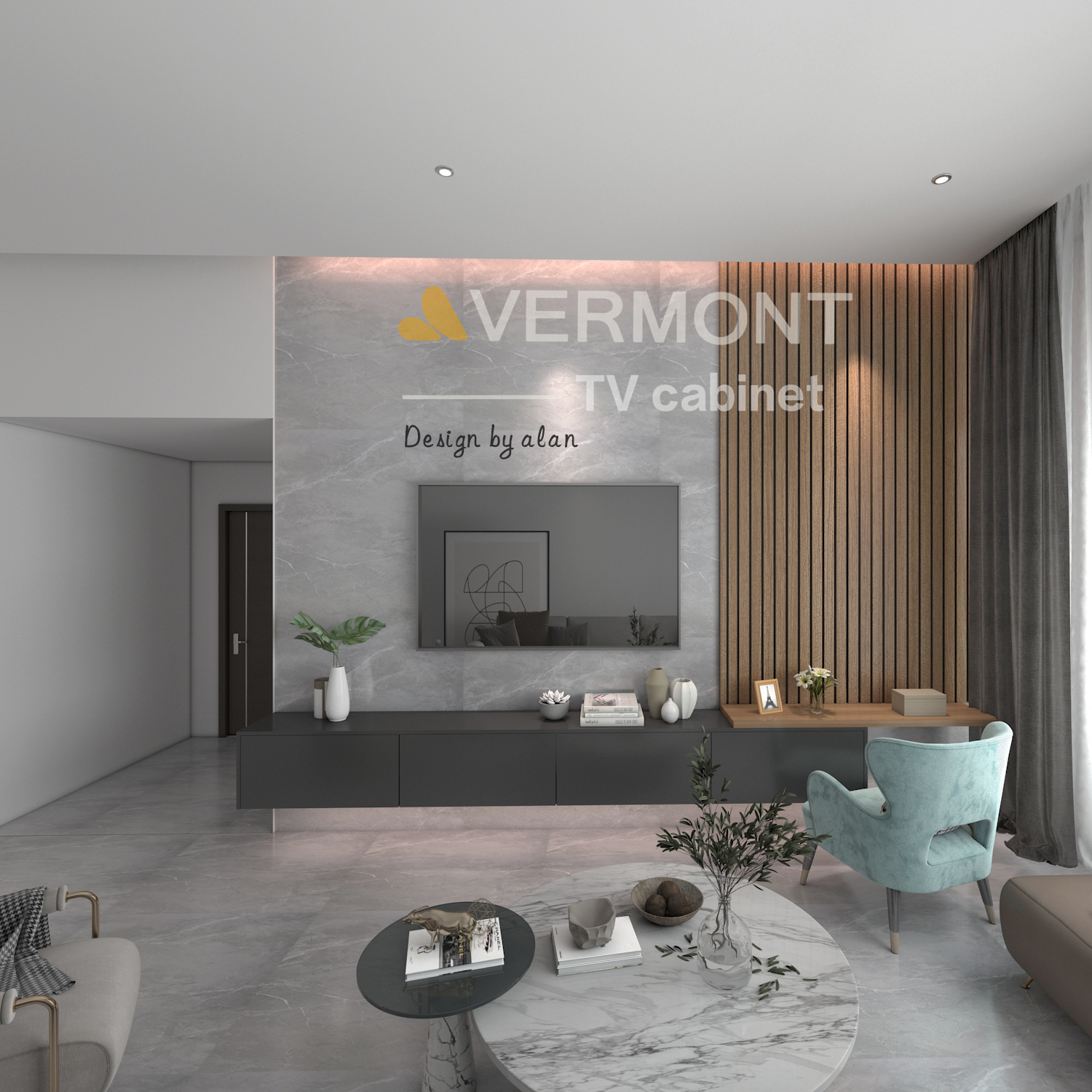 2022 Home Furniture Tv Wall Mount Cabinet Italian Led Wall Unit Modern