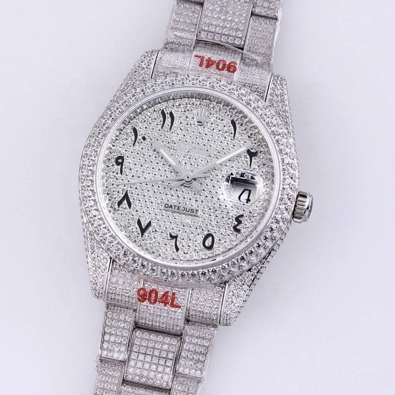 Light Jewelry Luxury moissanite Diamond Iced Out G