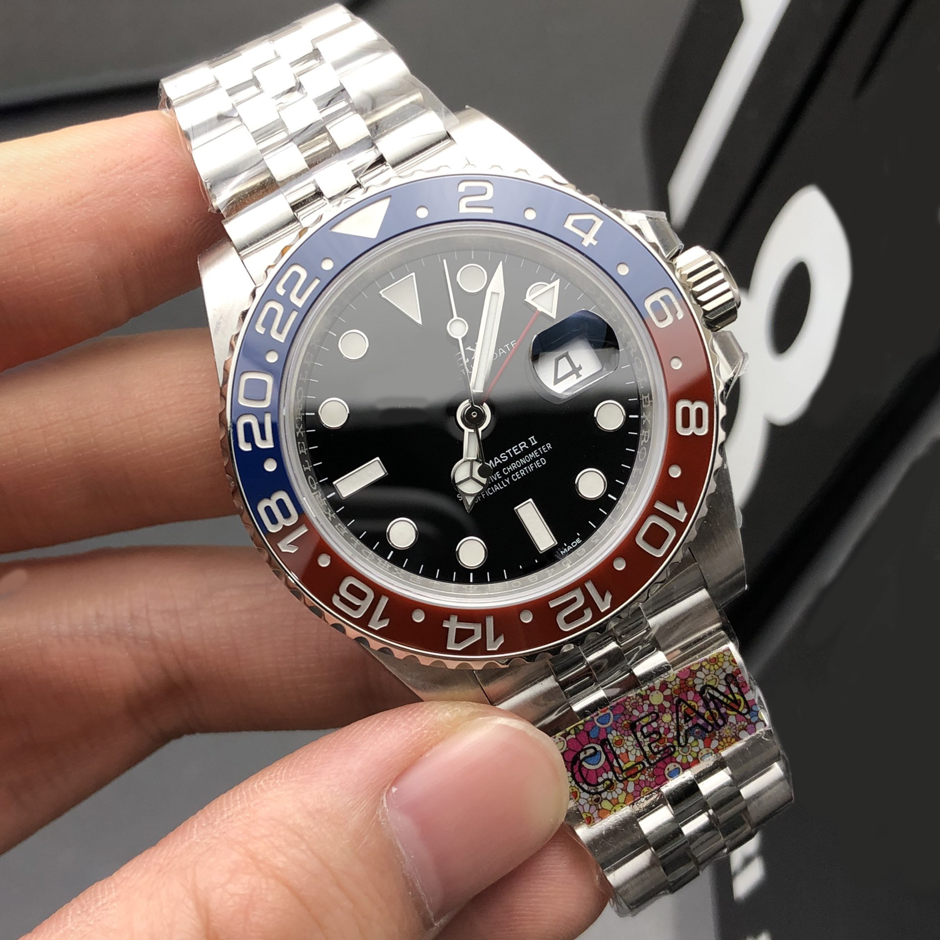 Luxury Watch Stainless Steel Men's Automatic Mechanical Watch Clean 3186, Clean Factory Watch Moveme